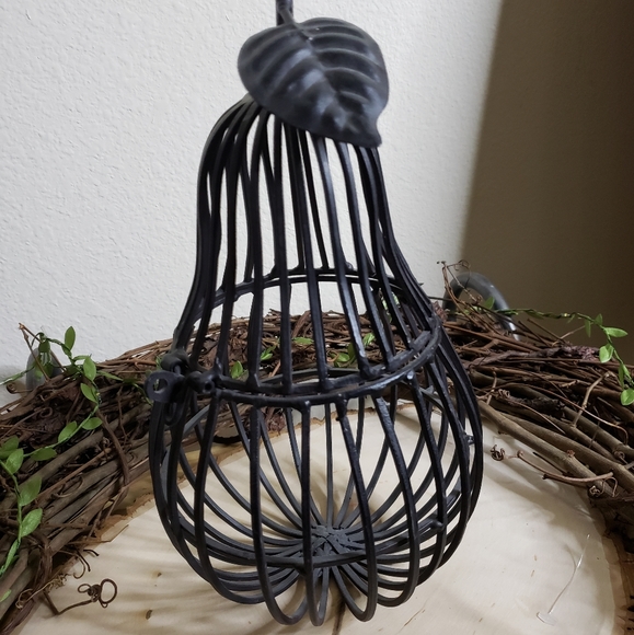 Wrought iron pear 🍐 shape accent piece - Picture 3 of 6